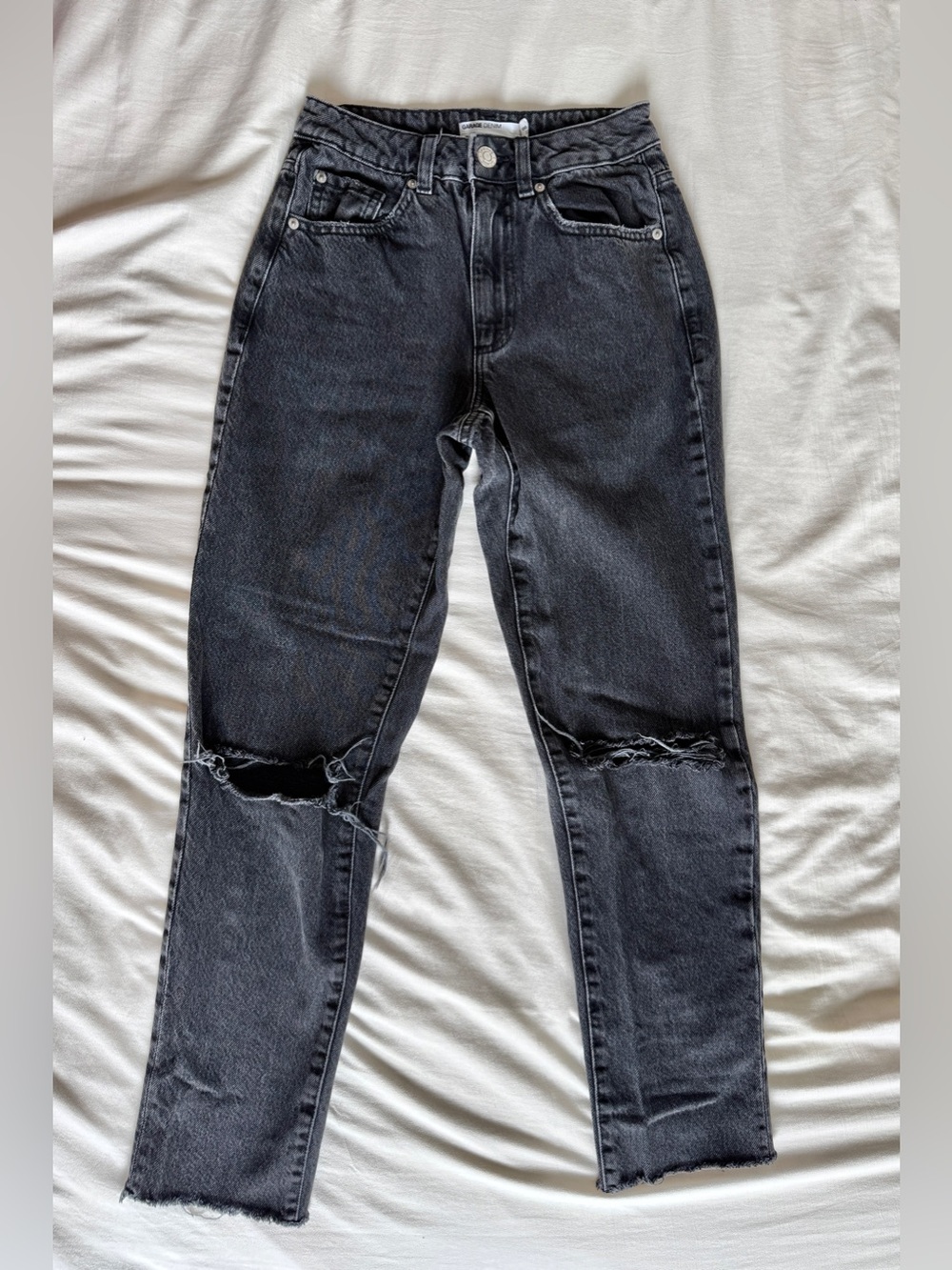 Garage Black Mom Jeans